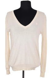 Pull Ralph Lauren Beige en Viscose, taille XS - Seconde Main