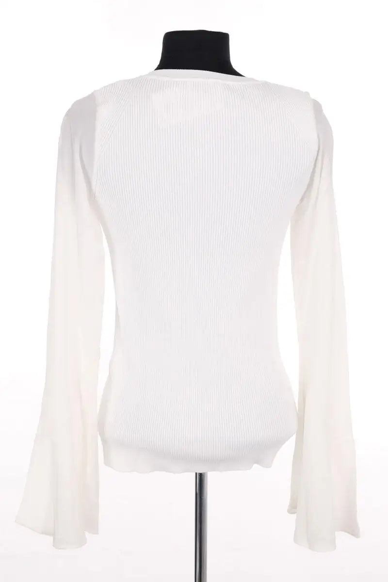 Top Sandro Blanc en Viscose