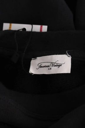 Sweatshirt American Vintage Noir en Coton