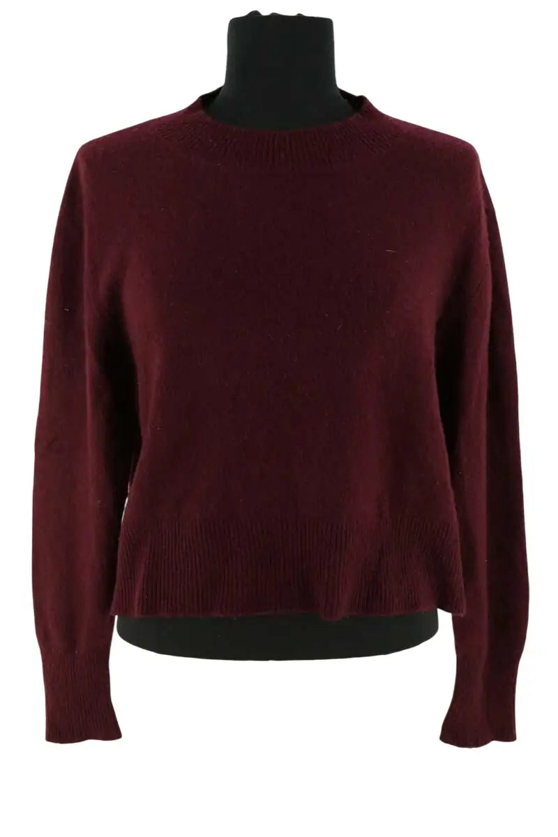 Pull The Kooples Bordeaux en Cachemire, taille S - Seconde Main