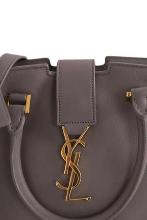 Sac à main Saint Laurent Gris en Cuir