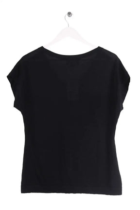 T-shirt Eric Bompard Noir en Soie