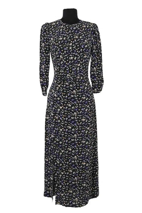Robe Sézane Noir en Viscose, taille XS - Seconde Main