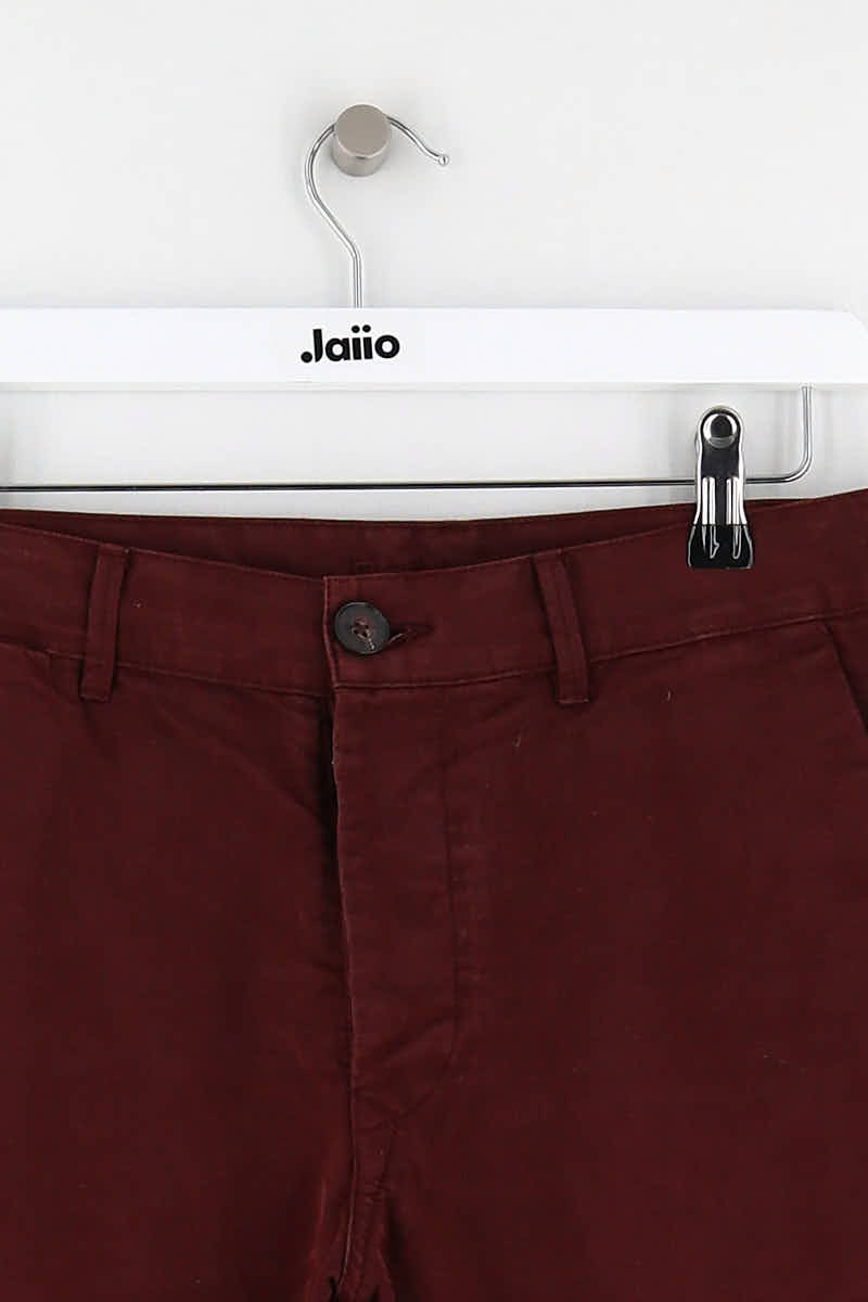 Pantalon slim Other Brand  Bordeaux
