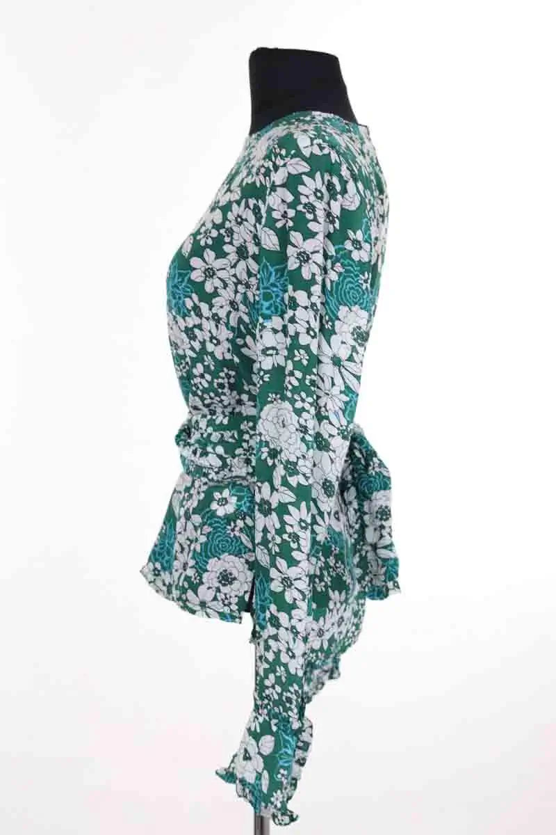 Blouse Essentiel Antwerp Vert en Viscose