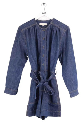 Robe Vanessa Bruno Bleu en Coton, taille S - Seconde Main