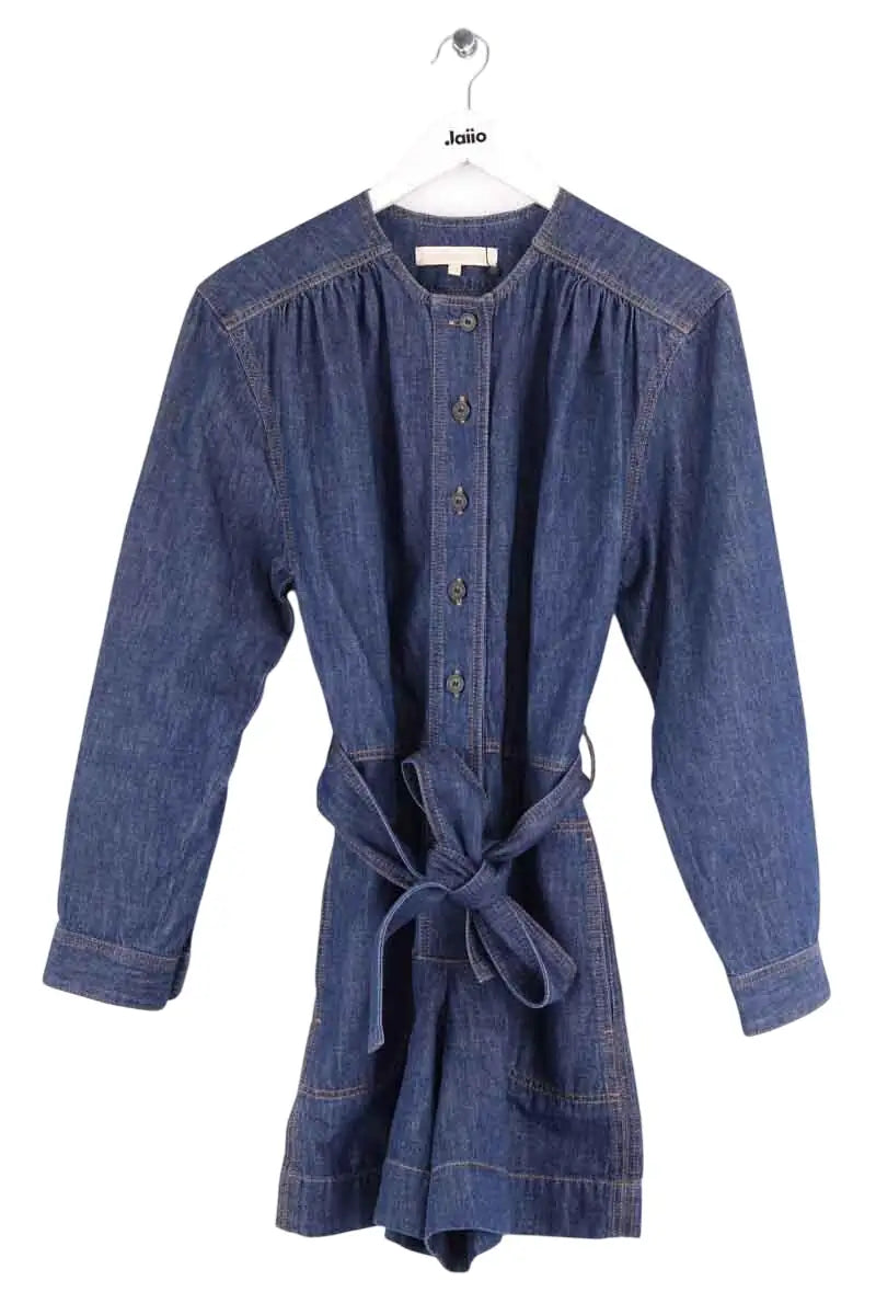Robe Vanessa Bruno Bleu en Coton, taille S - Seconde Main