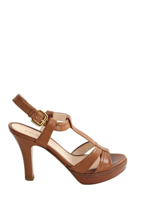 Talons Prada  Marron
