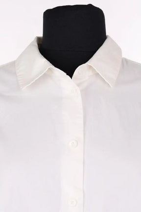 Chemise Equipment Blanc en Coton