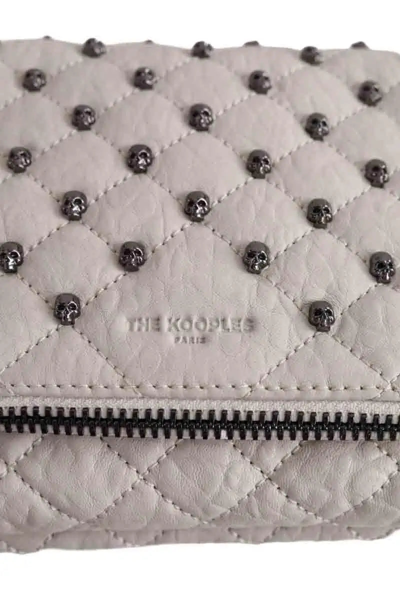 Sac à bandoulière The Kooples Gris en Cuir