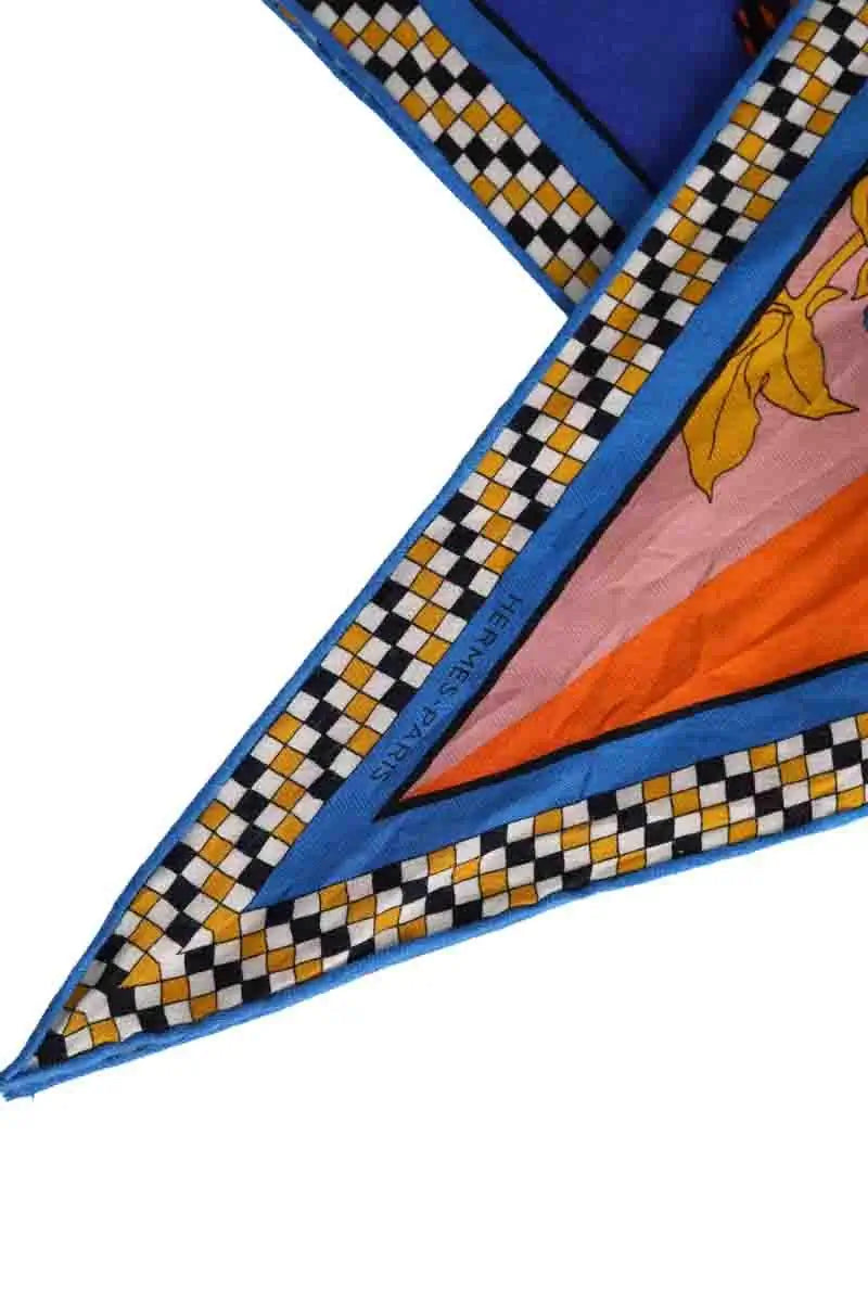 Foulard Hermès Multicolore en Cachemire