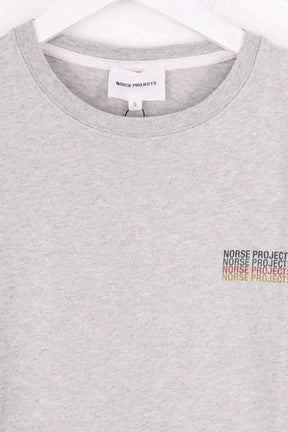 T-shirt Norse Projects Gris en Coton