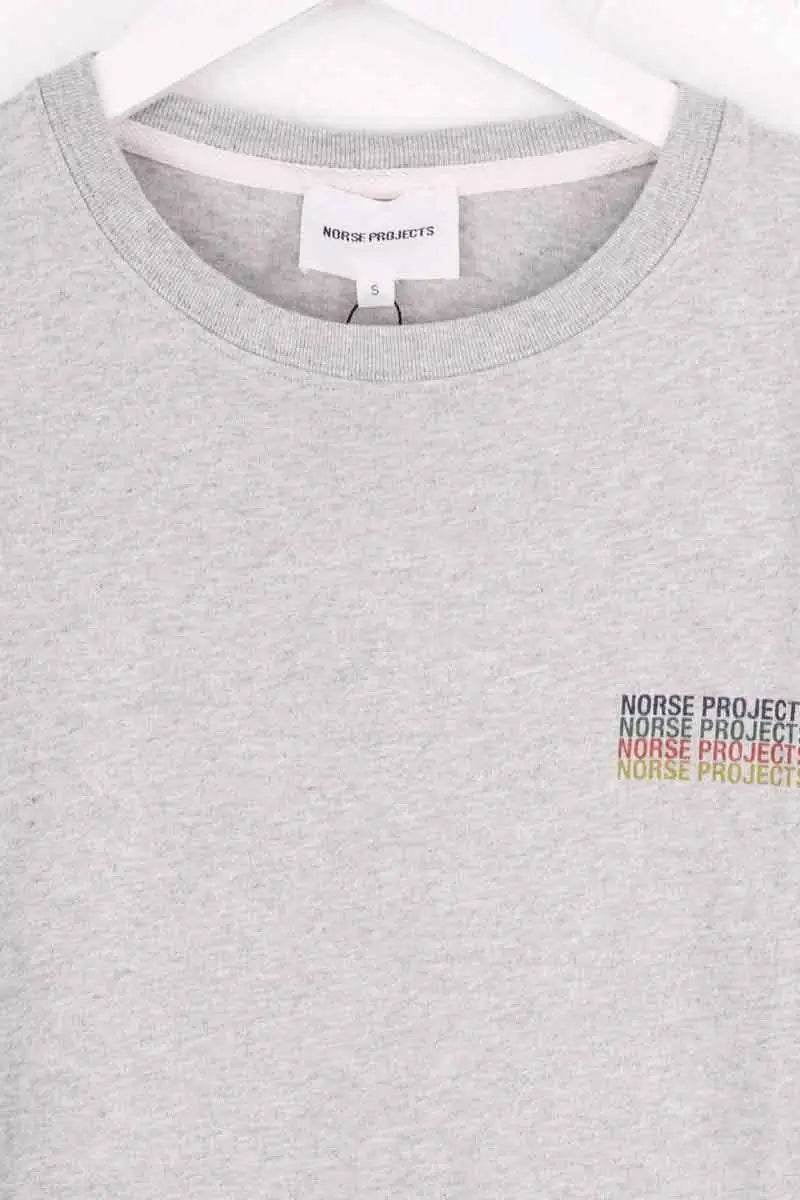 T-shirt Norse Projects Gris en Coton