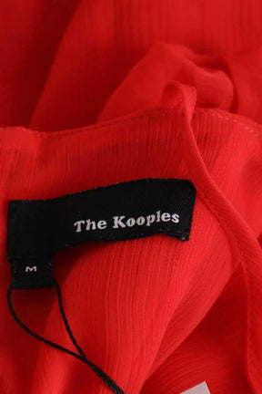 Robe The Kooples Rouge en Synthétique