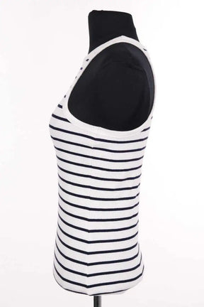 Top sans manche Sézane Blanc en Coton