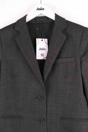 Blazer Theory Anthracite en Laine
