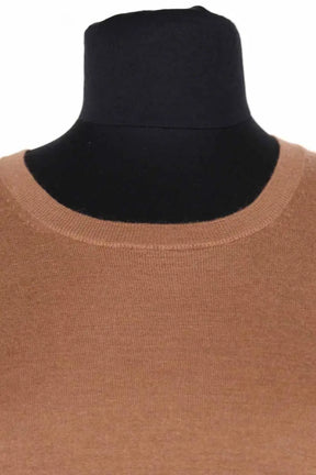 T-shirt Eric Bompard Camel en Cachemire