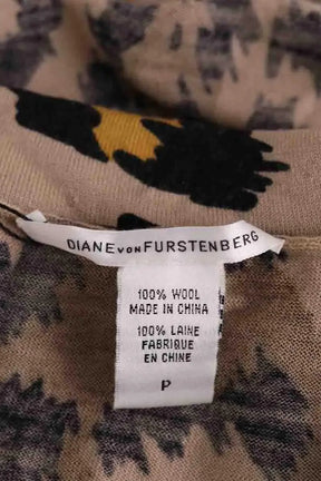Top Diane Von Furstenberg Beige en Laine