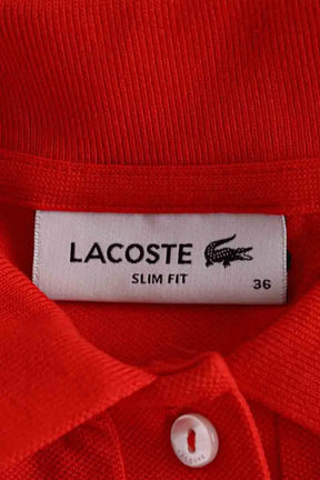 Polo Lacoste Orange en Coton