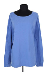 T-shirt American Vintage Bleu en Coton, taille L - Seconde Main