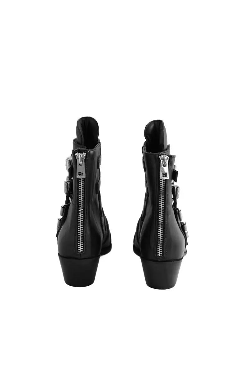 Boots à boucles Zadig & Voltaire Noir en Cuir