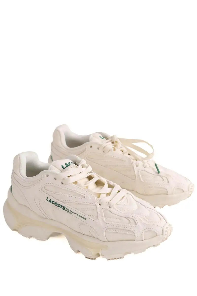 Baskets Lacoste Blanc en Cuir