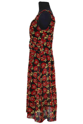 Robe Prada Rouge en Soie