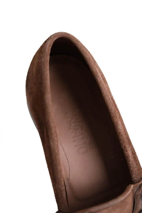 Mocassins Salvatore Ferragamo Marron en Daim