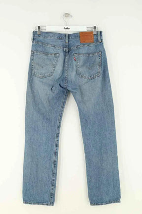 Jean droit Levi's 501 Bleu en Coton