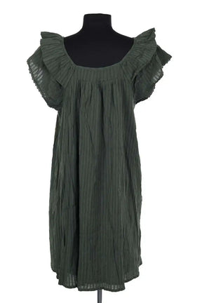Robe Ba&Sh Kaki en Coton