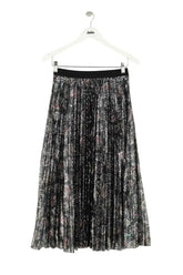 Jupe Maje Multicolore en Paillettes, taille S - Seconde Main