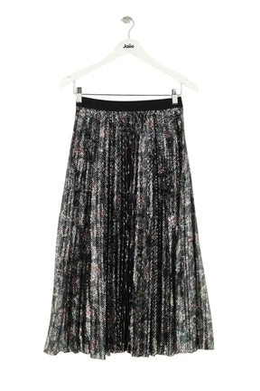Jupe Maje Multicolore en Paillettes, taille S - Seconde Main