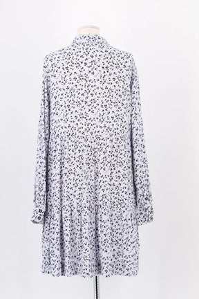 Robe Ganni Bleu en Viscose