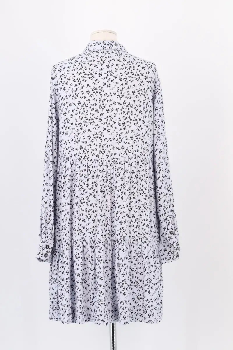 Robe Ganni Bleu en Viscose