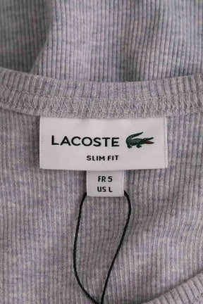 Top sans manche Lacoste Gris en Coton