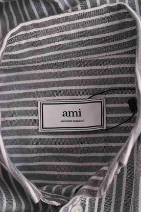 Chemise Ami Gris en Coton