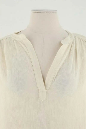 Blouse Masscob Blanc en Coton