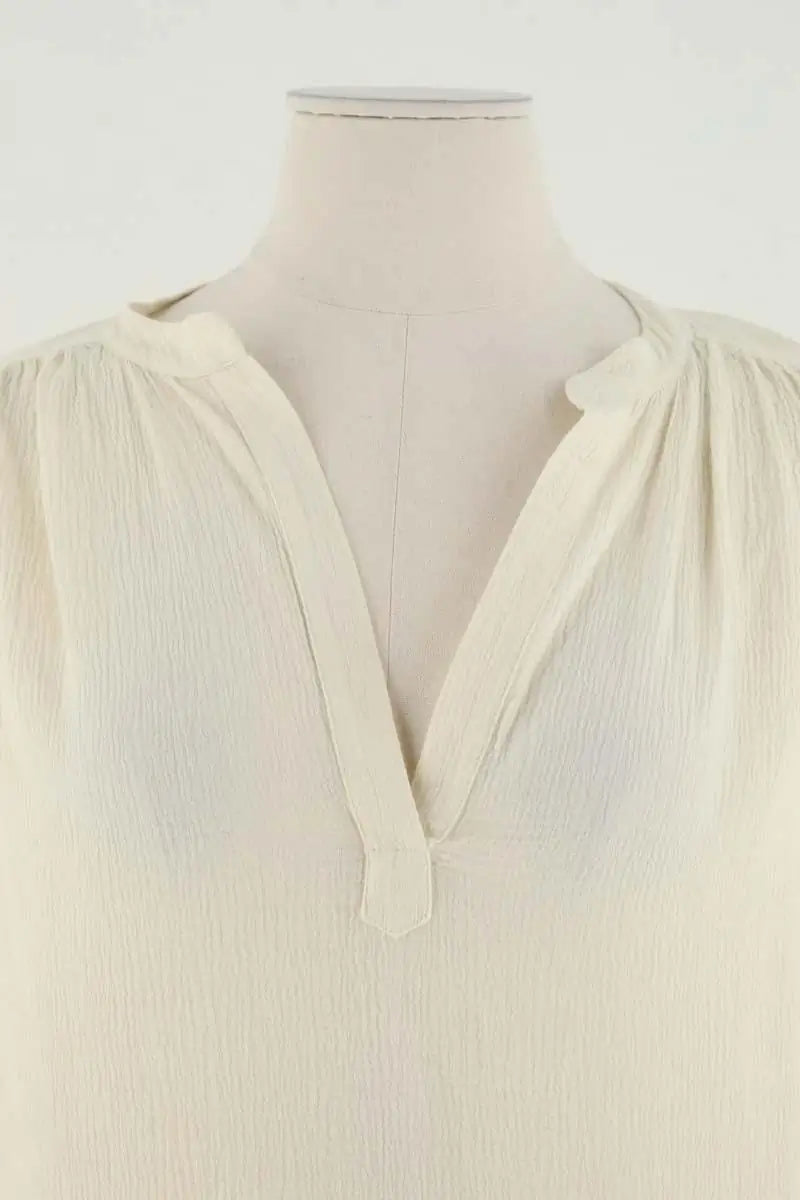 Blouse Masscob Blanc en Coton