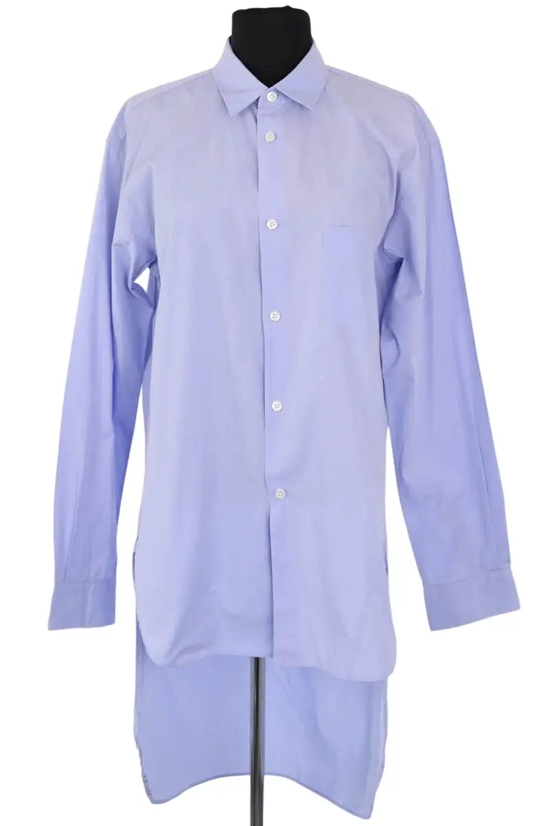 Chemise Comme Des Garçons Bleu en Coton, taille M - Seconde Main