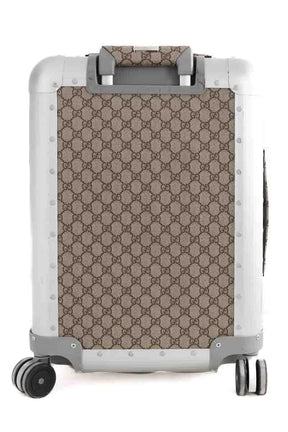 Valise à roulettes Gucci Porter Beige en Métal