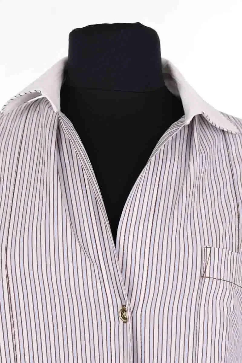 Chemise Sandro Bleu en Coton
