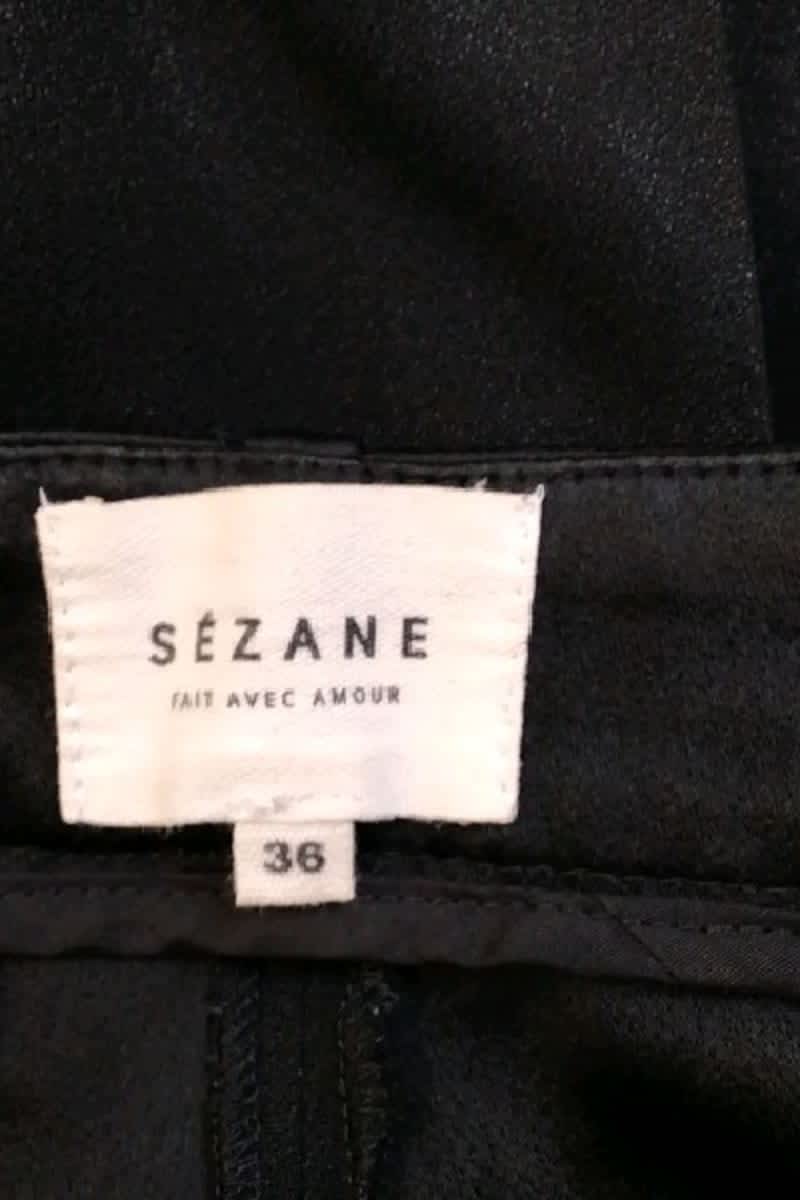 Pantalon slim Sézane  Noir