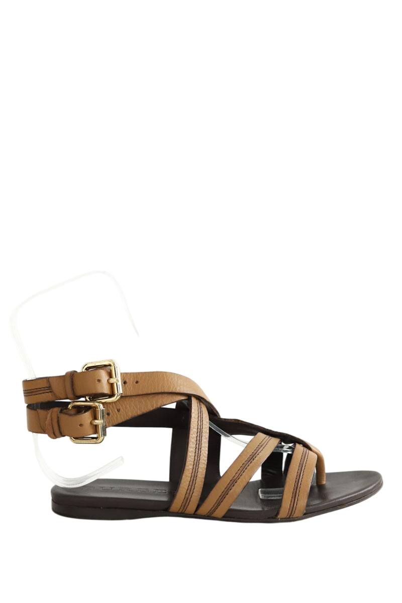 Sandales Burberry  Marron