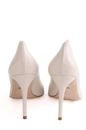 Talons LK Bennett Fern New Ecru en Cuir