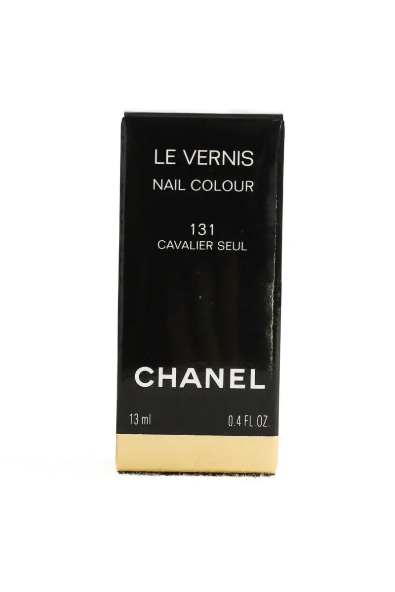 Vernis Chanel Cavalier seul Noir en 