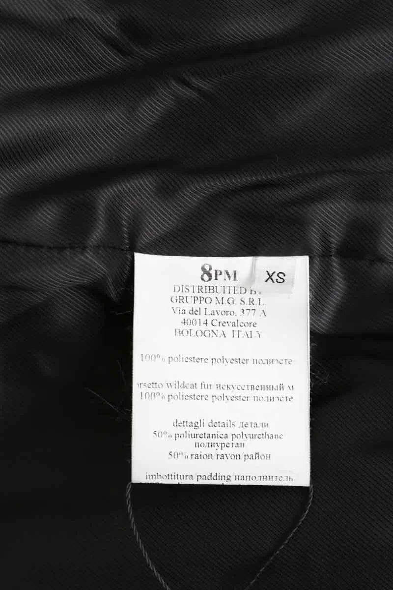 Veste 8PM Noir en Polyester