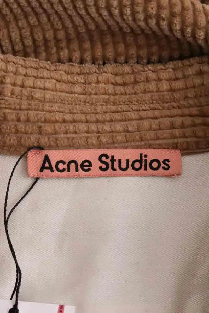 Veste Acne Studios Camel en Coton