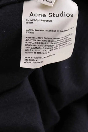 Veste Acne Studios Noir en Coton
