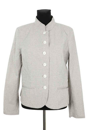 Veste Agnès B. Ecru en Coton, taille XL - Seconde Main