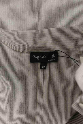 Veste Agnès B. Ecru en Coton